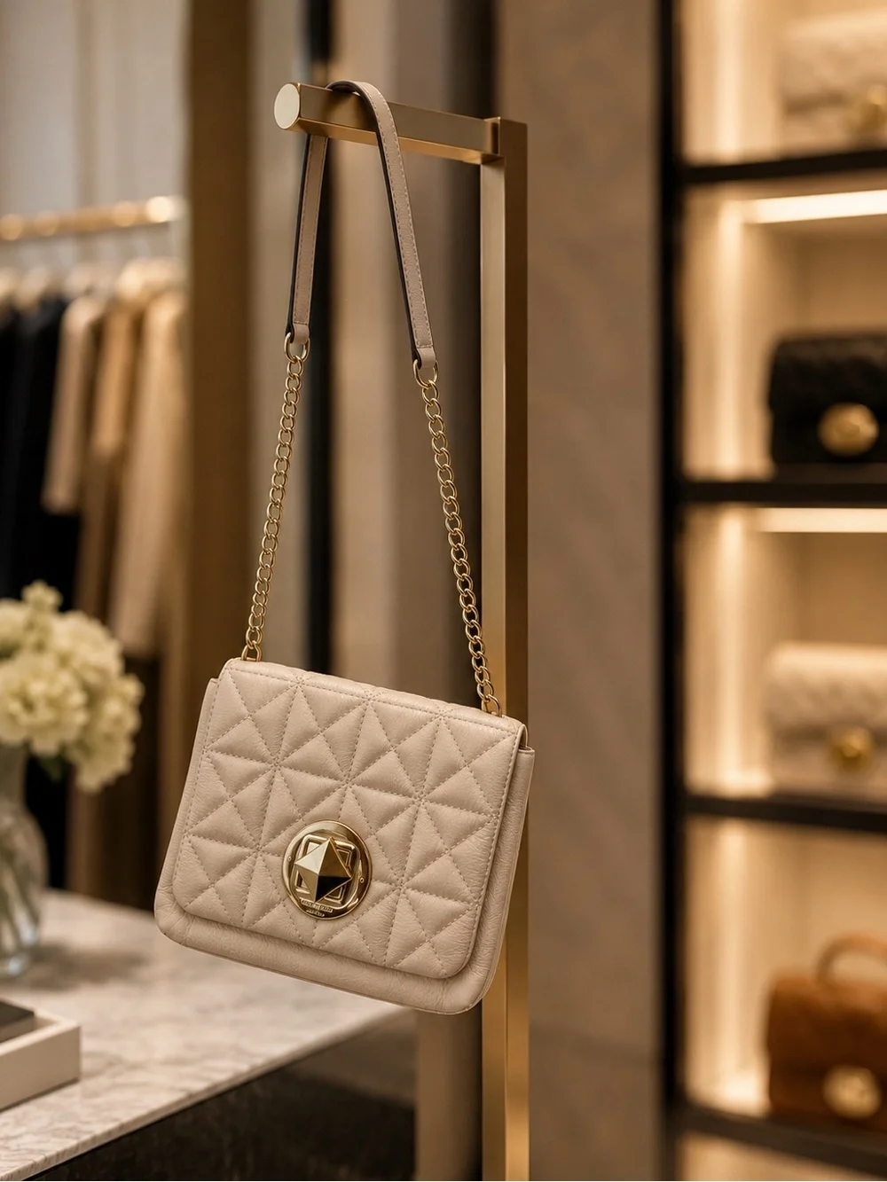 Kate Spade New York Whitaker Place Naomi Quilted Leather Crossbody Bag